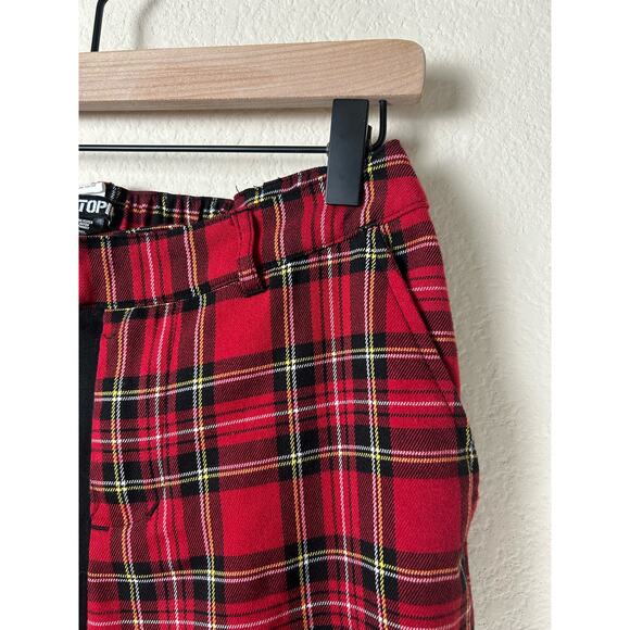 Hot Topic Women's Size Small Pants Plaid Colorblock Grunge Goth Punk Rock Black - Picture 7 of 11